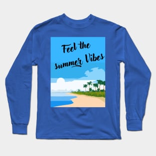 Summer Vibes Long Sleeve T-Shirt